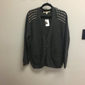 Stitch + Threads Ladies Studded Cardigan - Size XL